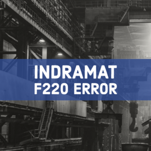 Indramat Error F220