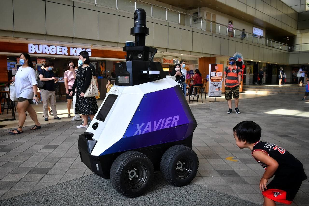 Policing Singapore with Robots - Indramat Products